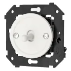                  Выключатель 1-кл., пластик, цвет Белый матовый (тумблерный)
               