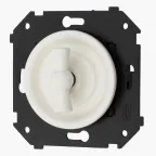                  Выключатель 1-кл. с/у, Слоновая кость матовый
               