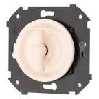                  Выключатель 2-кл. с/у, Песочное золото матовый
               