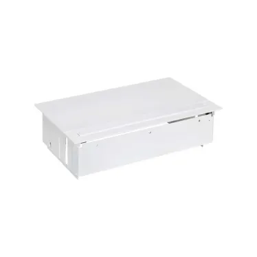 Simon S400 Врезной розеточный блок с крыш., и мет.вводом, 3x2P+E, 2xUSB заряд. уст.,1 пустой модуль белый, S400 | 45523000-130 | Simon
