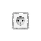                  Эпика Механизм розетки 16А с заземлением без шторок белый EKF
               