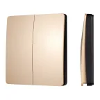                  Панель управления кнопочная INTELLIGENT ARLIGHT KINETIC-801-22-2G-WP-SUF Gold (No battery, IP67, 433Mhz) (IARL, IP67 пластик, 3 года)
               