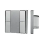                  Кнопочная панель INTELLIGENT ARLIGHT DALI-201-23-2G-DIM-DT6-IN Silver (BUS, Frame) (IARL, IP20 Металл, 3 года)
               