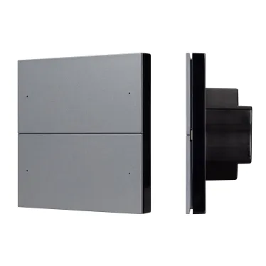 Панель управления кнопочная INTELLIGENT ARLIGHT SMART-ZB-801-22-1G-4SC-MULTI-IN Grey (230V) (IARL, IP20, Пластик, 5 лет)