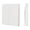 Панель управления кнопочная INTELLIGENT ARLIGHT KINETIC-801-22-2G-WP-SUF White (No battery, IP67, 433Mhz) (IARL, IP67 пластик, 3 года)