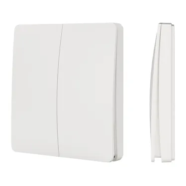 Панель управления кнопочная INTELLIGENT ARLIGHT KINETIC-801-22-2G-WP-SUF White (No battery, IP67, 433Mhz) (IARL, IP67 пластик, 3 года)