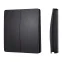 Панель управления кнопочная INTELLIGENT ARLIGHT KINETIC-801-22-2G-WP-SUF Black (No battery, IP67, 433Mhz) (IARL, IP67 пластик, 3 года)