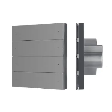 Панель управления кнопочная INTELLIGENT ARLIGHT SMART-ZB-801-22-1G-8SC-MULTI-IN Grey (230V) (IARL, IP20, Пластик, 5 лет)