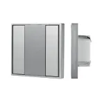                  Кнопочная панель INTELLIGENT ARLIGHT DALI-201-23-2K-D2-IN Silver (BUS, Frame) (IARL, IP20 Металл, 3 года)
               