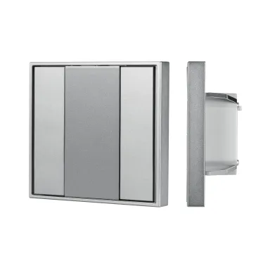 Кнопочная панель INTELLIGENT ARLIGHT DALI-201-23-2K-D2-IN Silver (BUS, Frame) (IARL, IP20 Металл, 3 года)