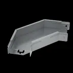                  Угол горизонтальный 90 гр. 50х600 мм "ПЛЮС" INOX304 | GLplus90-50-600 INOX304 | КМ - профиль
               