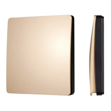 Панель управления кнопочная INTELLIGENT ARLIGHT KINETIC-801-22-1G-WP-SUF Gold (No battery, IP67, 433Mhz) (IARL, IP67 пластик, 3 года)