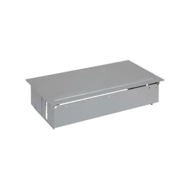 Врезной x6 розеточный блок, планка, 4x2P+E, 2xUSB з/у, 1 пустой модуль, алюминий, S400 | 45624000-133 | Simon