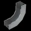 Угол внутр. верт. 90 гр. 100х500 мм "ПЛЮС" INOX304 | NLplus90-100-500 INOX304 | КМ - профиль