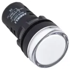 Лампа ad16-22ds led матрица d22 мм белый 24в ac/dc