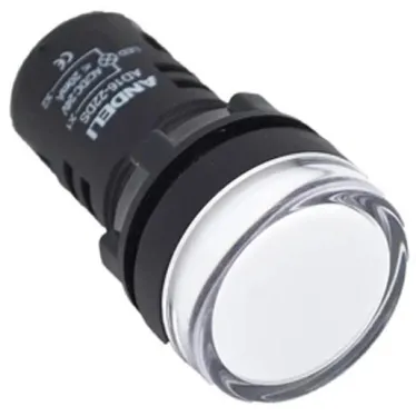 Лампа ad16-22ds led матрица d22 мм белый 24в ac/dc