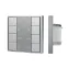 Кнопочная панель INTELLIGENT ARLIGHT DALI-201-23-1G-2SC-MIX-DT8-IN Silver (BUS, Frame) (IARL, IP20 Металл, 3 года)