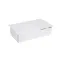 Врезной x5 розеточный блок, планка, 4x2P+E, 2хRJ45, белый, S400 | 45504020-130 | Simon