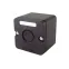 Пост кнопочный ПКЕ 222-1 черный IP54  | SQ0742-0020 | TDM