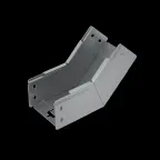                  Угол внутр. верт. 45 гр. 100х200 мм "ПЛЮС" INOX304 | NLplus45-100-200 INOX304 | КМ - профиль
               