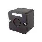                  Пост кнопочный ПКЕ 212-1 черный IP40  | SQ0742-0019 | TDM
               