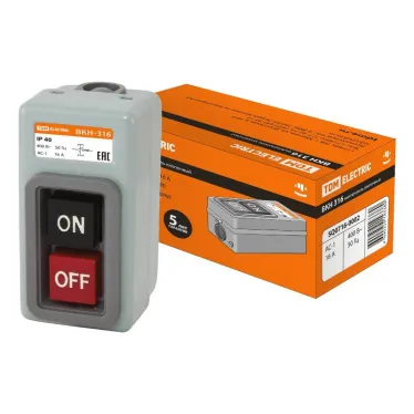 Выключатель кнопочный ВКН-316 3Р 16А 230/400В IP40  | SQ0716-0002 | TDM
