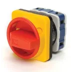                  Переключатель двухпозиционный аварийный 10А (0-1) 90 градусов, 2 полюса, рамка 48х48 мм, 400В AC, IP54
               