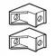 Суппорт для клеммников IP 2X (2) - для шкафов XL3 160 | 020050 | Legrand