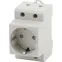 Розетка Pro NO-902-136 На DIN-рейку | Б0031912 | ЭРА