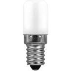 Лампа светодиодная LED 2вт Е14 теплый для холодильников