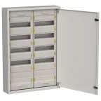 TITAN 5 Корпус металлический ЩРн-120 (2х60) 835х570х140мм IP31 серый (одна дверь) IEK