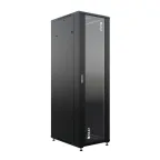SKAT TB-22R680GF-B Шкаф напольный универсальный серверный 22U 600х800мм дверь стекло
