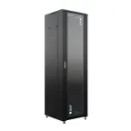                  SKAT TB-22R660GF-B Шкаф напольный универсальный серверный 22U 600х600мм дверь стекло
               
