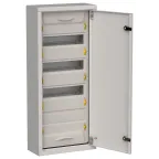 TITAN 5 Корпус металлический ЩРн-48 (1х48) 710х310х140мм IP31 серый (одна дверь) IEK