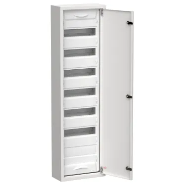 TITAN 5 Корпус металлический ЩРн-84 (1х84) 1085х310х140мм IP31 белый (одна дверь) IEK