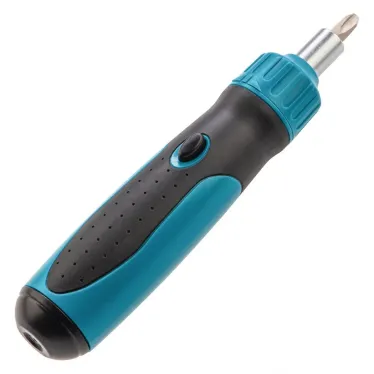 Отвертка-реверс + механизм SmartPush + биты, 12 пред., PH + SL + Torx, S2, 2к рукоятка