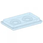 САЛЬНИК. ПАНЕЛЬ С 2 ОТВЕРСТИЯМИ ДИАМЕТРОМ 33 - 72 ММ, IP55 | 08899 | Schneider Electric