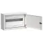 TITAN 5 Корпус металлический ЩРн-18 (1х18) 268х420х140мм IP31 белый (одна дверь) IEK