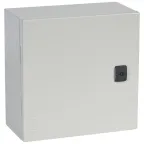                  Металлический щит Atlantic-E - IP 66 - IK 10 - RAL 7035 - 300x300x150 | 039931 | Legrand
               