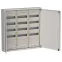 TITAN 5 Корпус металлический ЩРн-180 (3х60) 835х830х140мм IP31 серый (две двери) IEK