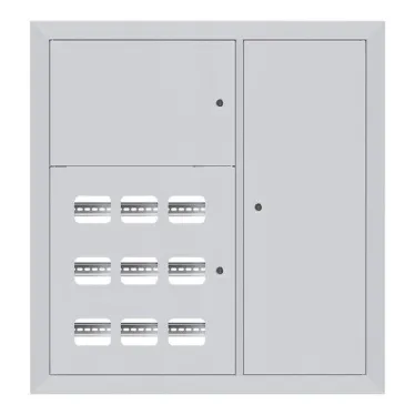 Щит этажный 9 кв. 3 окна в ряд по гориз. (1000х950х150) PROXIMA EKF