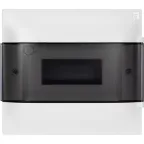 Practibox S Пластиковый щиток Встраиваемый (ЩРв-П) 1X8 Дымчатая дверь