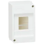                  Щиток накладной Mini S - 4 модуля - белый RAL 9010 | 001357 | Legrand
               