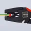 Стриппер автоматический MulTiSTrip 10 зачистка 003-10мм (AWG 32-7) рез кабеля одножильные 6мм многожильные 10мм L-195мм рукоятки с зоной мягкого пластика для надежного хвата