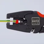 Стриппер автоматический MulTiSTrip 10 зачистка 003-10мм (AWG 32-7) рез кабеля одножильные 6мм многожильные 10мм L-195мм рукоятки с зоной мягкого пластика для надежного хвата
