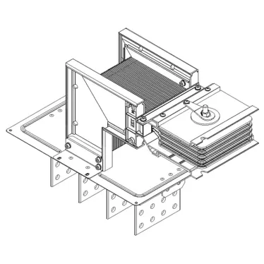 Секц. флан. прав. Тип2 3200А Cu 3L+N+PER IP55 тран. IEK | LB-3200C4-35-F-FR2 | IEK