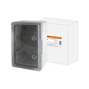 Бокс пластиковый ЩМП-0-6, прозрачная крышка ABS, IP65, -45 до +75 С, навесной, (500x400x180) | SQ0933-0206 | TDM