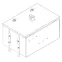 Кор. отб. мощн. Plug-in с а/в 630А Cu 3L+N+PER IP55 IEK | LB-630C4-35-PB-KOM-Y | IEK