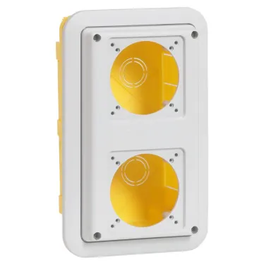 Коробка для скрытого монтажа - P17 Tempra Pro - IP 55 - для 2 встраиваемых розеток 16 А | 057721 | Legrand