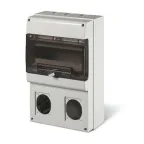 Корпус на 12 модулей и 2 поста  с основанием 70х87 мм. Тип M400 | DIS6723300 | DKC